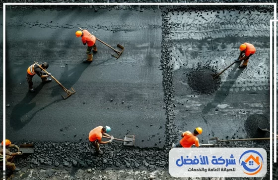 مقاول أسفلت بمكة