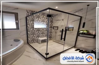 تركيب زجاج سيكوريت بالجبيل