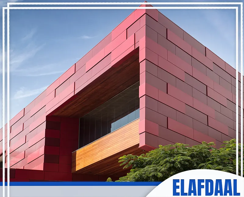 تركيب كلادينج واجهات كرفانات بالباحة مودرن.