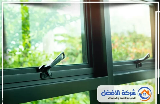 معلم المنيوم أبواب وشبابيك بالجوف