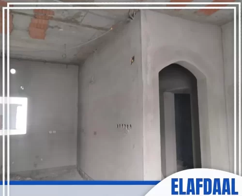 تلييس جدران بمكة