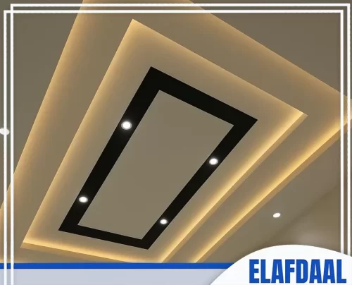 جبس بورد مع إنارة مخفية بتبوك