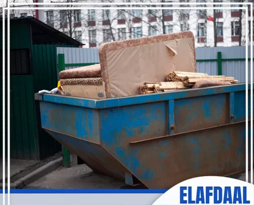 حاويات ردم لمخلفات الخرسانة والجبس بجدة