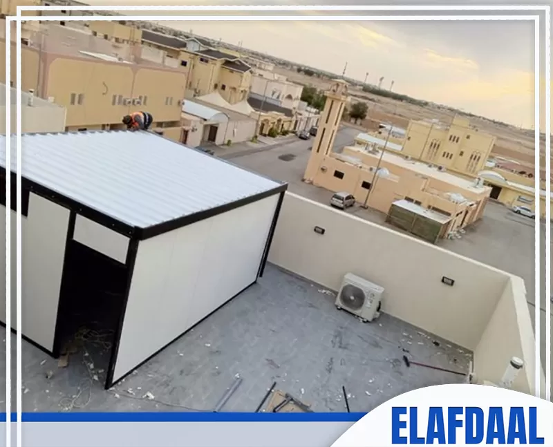تصميم وتركيب غرف ساندوتش بانل للاستخدامات السكنية والتجارية
