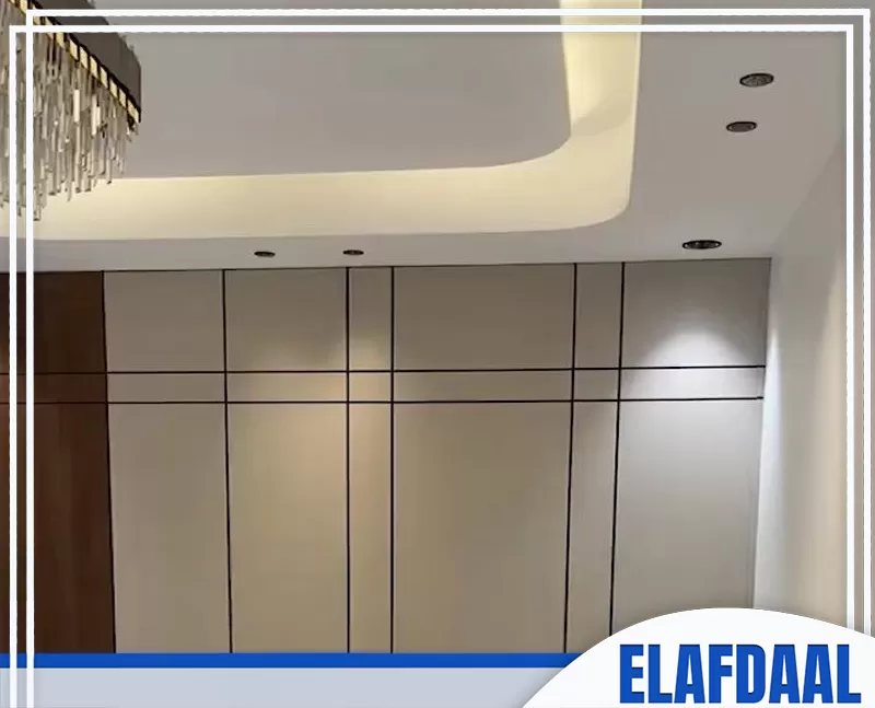 تصميم خلفيات تلفزيون باستخدام بديل الشيبورد بأشكال تناسب ديكور المنزل